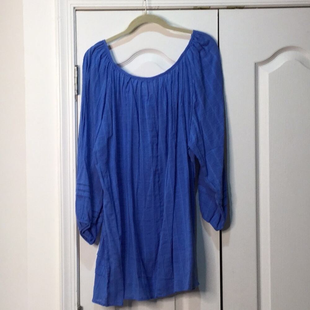 Hester &Orchard 3x blue gauzy boho sheik NWT - Picture 8 of 8